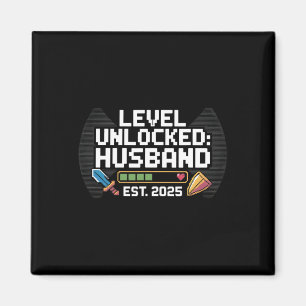 Aimant Drôle Joueur Mariage Fiançailles cadeau Tee