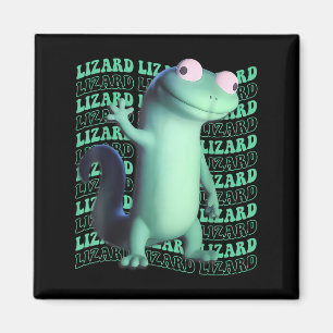 Aimant Drôle Lizard Mème Animal Femmes Hommes _4