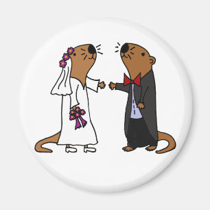 Aimant Drôle Mariage de Otter