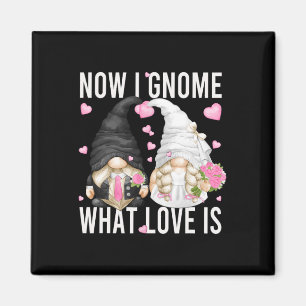 Aimant Drôle Mariage Gnome Couple Pun Love Dire Pour Gro