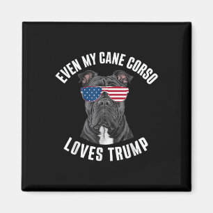 Aimant Drôle Même Mon Corso De Canne Aime Trump Politique