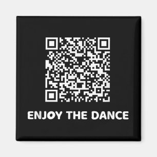 Aimant Drôle Qr Trump Danser Code interactif