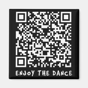 Aimant Drôle Qr Trump Danser Code interactif _1