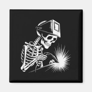 Aimant Drôle Skeleton Welvers Éffrayant Halloween Wel