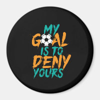 Drôle Soccer Joueur But Keeper Citation