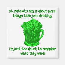 Drôle St patrick irlandais Boire