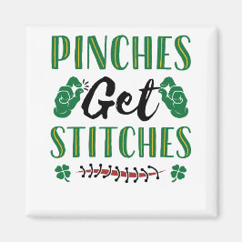 Aimant Drôle St. Patrick's Day Pinches obtenir des points