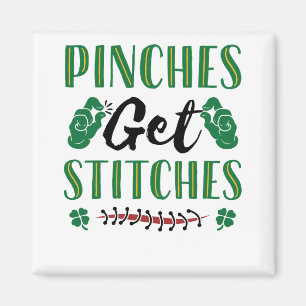 Aimant Drôle St. Patrick's Day Pinches obtenir des points