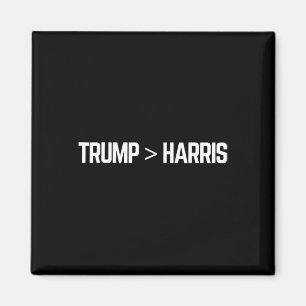 Aimant Drôle Trump Est Supérieur À Harris Vote Républicai
