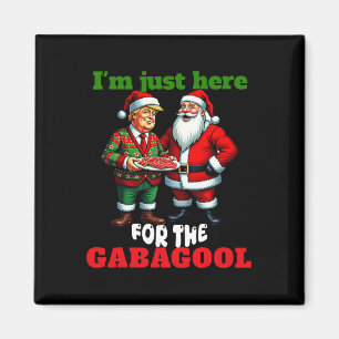 Aimant Drôle Trump Père Noël Noël Je suis juste ici pour