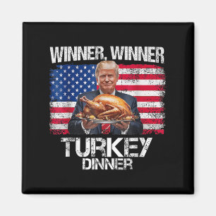 Aimant Drôle Trump Winner Dîner Turquie Thanksgivi
