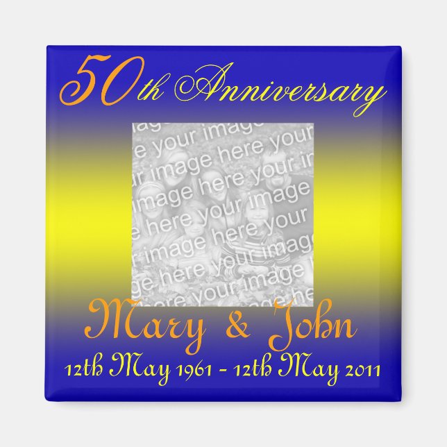 aimant du 50e anniversaire (Devant)