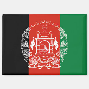 aimant du drapeau afghan