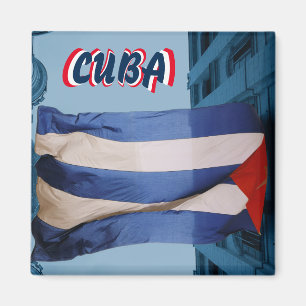 Aimant du drapeau cubain