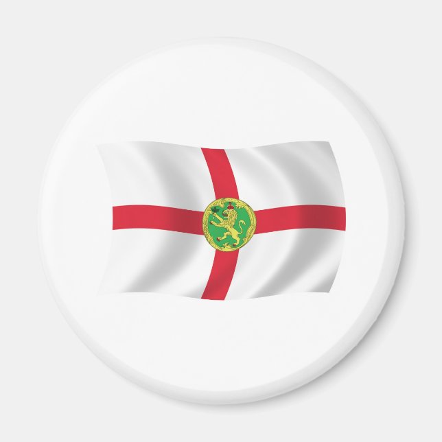 Aimant du drapeau d'Aurigny (Devant)