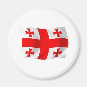 Aimant du drapeau de Géorgie