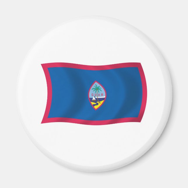 Aimant du drapeau de Guam (Devant)