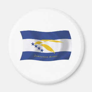 Aimant du drapeau de l'atoll Johnston