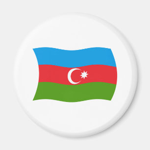 Aimant du drapeau de l'Azerbaïdjan