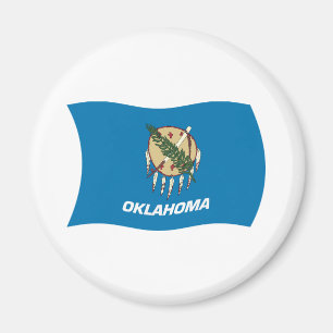Aimant du drapeau de l'Oklahoma