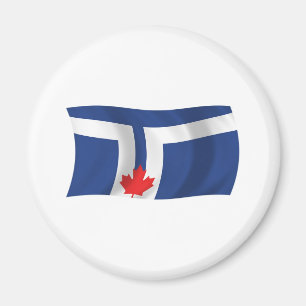 Aimant du drapeau de Toronto