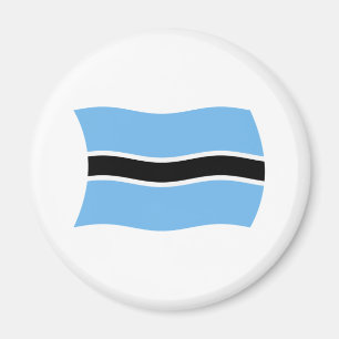 Aimant du drapeau du Botswana