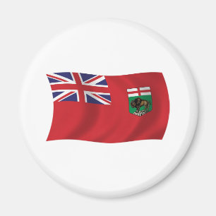 Aimant du drapeau du Manitoba