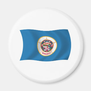 Aimant du drapeau du Minnesota