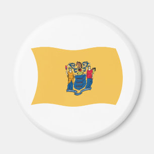 Aimant du drapeau du New Jersey