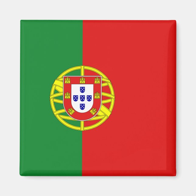 Aimant du drapeau du Portugal (Devant)