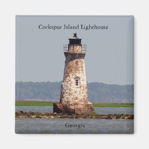 Aimant du phare de Cockspur Island