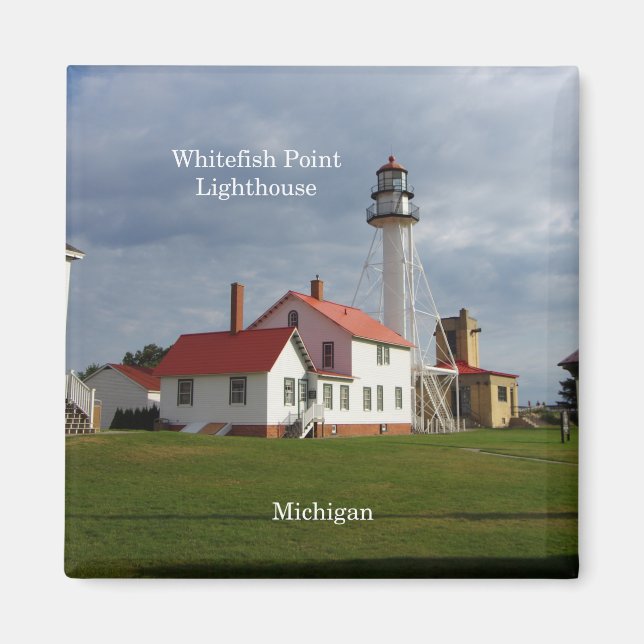 Aimant du phare de Whitefish Point (Devant)
