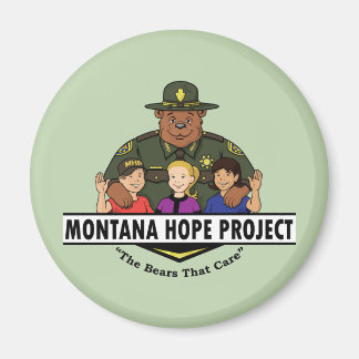 Aimant du projet Montana Hope (turquoise)