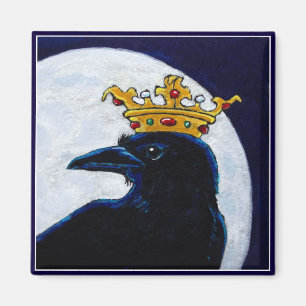 Aimant du Roi Crown Moon de corneille