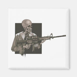 Aimant du squelette AR-15