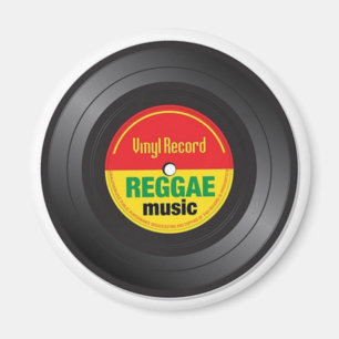 Aimant du vinyle 45 de reggae