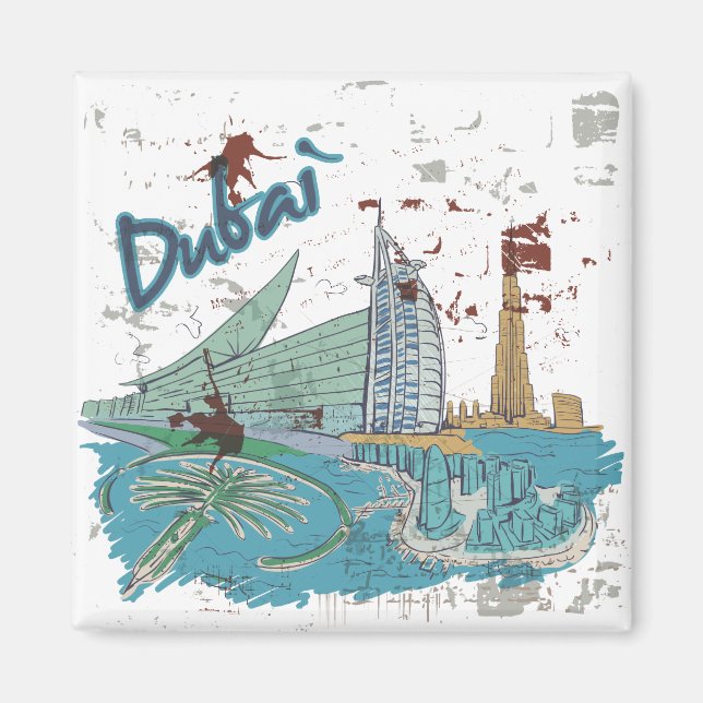 Aimant Dubaï (Devant)
