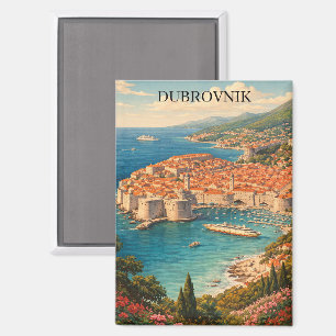 Aimant Dubrovnik, Croatie – Perle de l'Adriatique Voyage