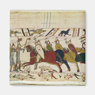 Aimant Duc William Exhorts ses troupes