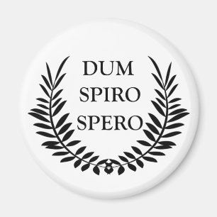 Aimant dum spiro spero, expression latine