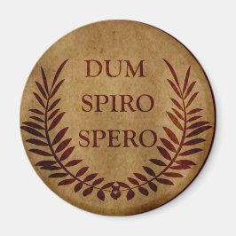 Aimant dum spiro spero, expression latine