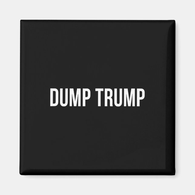 Aimant Dump Trump -  (Devant)