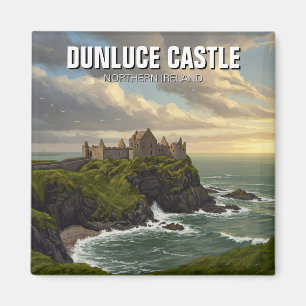 Aimant Dunluce Castle Irlande du Nord Voyage