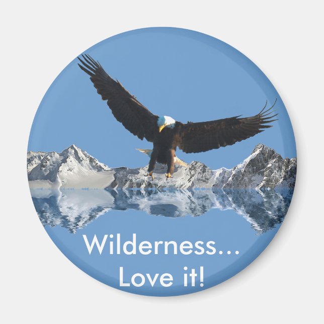 Aimant EAGLE FLIGHT Collection (Devant)