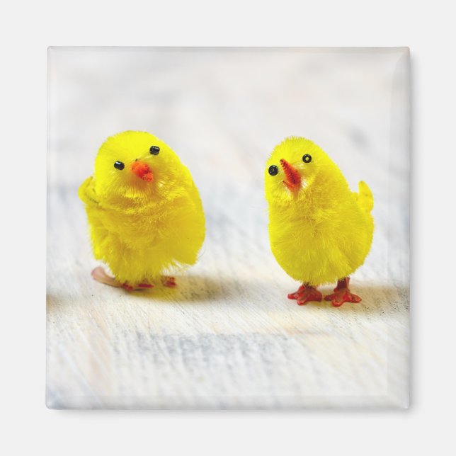 Aimant Easter Decoration - chicks en row (Devant)