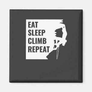 Aimant Eat Sleep Climat Répéter