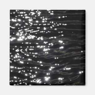 Aimant Eau brillante noire