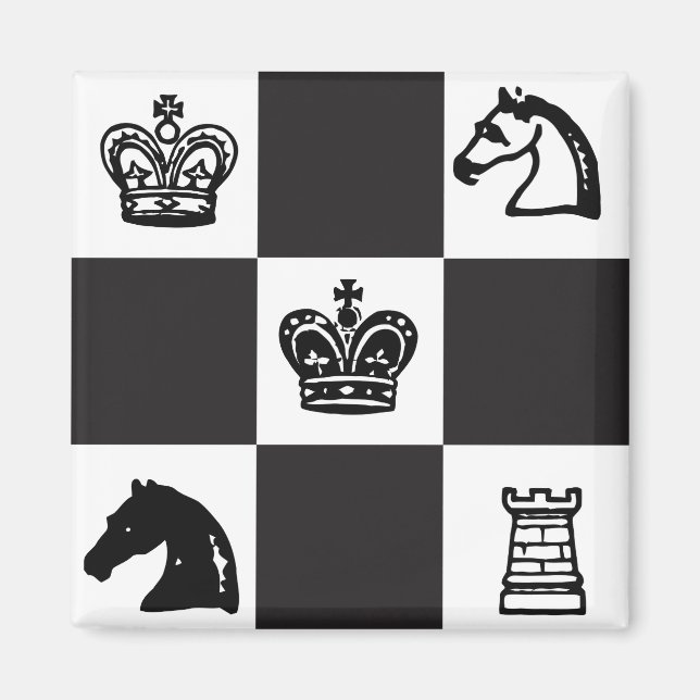 Aimant Échecs (Devant)