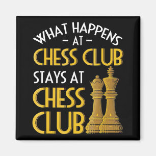 Aimant Échecs  Ce Qui Se Passe Au Humour Du Club D'Échecs