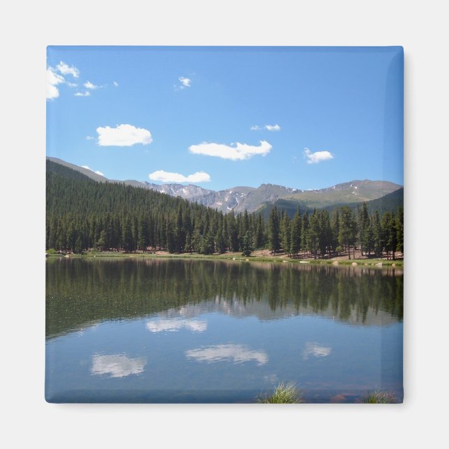 Aimant Echo Lake Mt Evans Colorado (Devant)